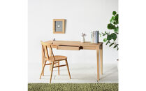 【木の香かおる国産杉の机】木の香デスク（引出し付き）&nbsp;120&nbsp;学習机&nbsp;ウレタン塗装&nbsp;九州産杉&nbsp;大川家具