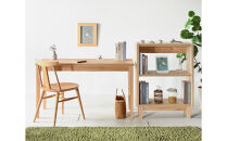 【木の香かおる国産杉の机】木の香デスク（引出し付き）&nbsp;120&nbsp;学習机&nbsp;ウレタン塗装&nbsp;九州産杉&nbsp;大川家具