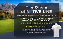 ピンゴルフ&nbsp;ラインスナップテックス&nbsp;半袖ポロシャツ&nbsp;ホワイト&nbsp;Mサイズ