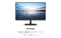 FMV Display　27型ワイド ノングレア液晶（WMD27011BT）
