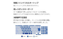 テンキー付きワイヤレスキーボード FMV Comfort Keyboard KB800