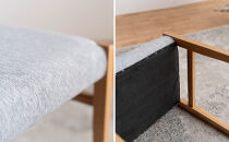 STジャンブル01&nbsp;スツール&nbsp;オーク&nbsp;アネルカグレー&nbsp;1脚&nbsp;単品&nbsp;チェア&nbsp;椅子