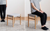 STジャンブル01&nbsp;スツール&nbsp;オーク&nbsp;アネルカグレー&nbsp;1脚&nbsp;単品&nbsp;チェア&nbsp;椅子