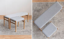 STジャンブル01&nbsp;スツール&nbsp;オーク&nbsp;アネルカグレー&nbsp;1脚&nbsp;単品&nbsp;チェア&nbsp;椅子