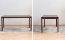 DTジャンブル01&nbsp;ダイニングテーブル&nbsp;150&nbsp;ビーチ&nbsp;ウォールナットブラウン&nbsp;単品