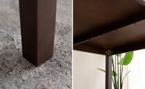 DTジャンブル01&nbsp;ダイニングテーブル&nbsp;150&nbsp;ビーチ&nbsp;ウォールナットブラウン&nbsp;単品