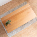 サイズオーダー&nbsp;DTジャンブル01&nbsp;ダイニングテーブル&nbsp;ビーチ&nbsp;クリア&nbsp;単品