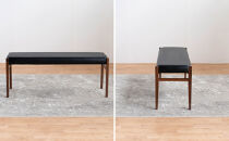 BCジャンブル01&nbsp;ベンチ&nbsp;ウォールナット&nbsp;オールマイティブラック&nbsp;1脚&nbsp;単品&nbsp;チェア&nbsp;椅子