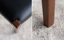 BCジャンブル01&nbsp;ベンチ&nbsp;ウォールナット&nbsp;オールマイティブラック&nbsp;1脚&nbsp;単品&nbsp;チェア&nbsp;椅子