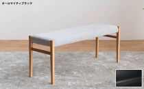 BCジャンブル01&nbsp;ベンチ&nbsp;オーク&nbsp;オールマイティブラック&nbsp;1脚&nbsp;単品&nbsp;チェア&nbsp;椅子