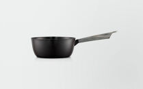 VERMICULAR YUKIHIRA 16cm ＆ドロップリッド＆専用ステンレスリッド（マットブラック） | 鍋 なべ 雪平鍋 調理器具 キッチン用品 VERMICULAR 鋳物ホーロー鍋 片手鍋 日本製 ガス火 ガス IH IH対応 和食 煮込み みそ汁 高級 おしゃれ ギフト プレゼント 人気 おすすめ 送料無料