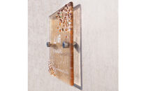 桜舞うガラス表札&nbsp;