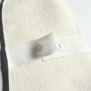 【南砺市】松井機業「城端しけ絹」しけ絹ライナー［スナップ付き］