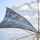 【南砺市】松井機業「城端しけ絹」しけ絹の日傘（麻炭1/9）◆受注生産 ご注文後2〜3ヶ月