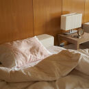 【南砺市】松井機業「城端しけ絹」髪のコンディションを整える 美髪枕カバーセット【朱鷺色（薄ピンク）× 水色】