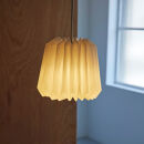 【南砺市】松井機業「城端しけ絹」しけ絹の照明　M size・プラグ（ダクト取付専用）