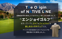 ピンゴルフ&nbsp;ラインスナップテックス&nbsp;半袖ポロシャツ&nbsp;ベージュ&nbsp;Lサイズ