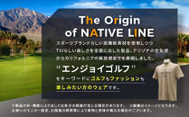 ピンゴルフ&nbsp;Mr.PINGプリント&nbsp;半袖ハイネックシャツ&nbsp;ベージュ&nbsp;3Lサイズ