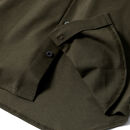 DJS-004&nbsp;decollouomo&nbsp;メンズドレスシャツ半袖（生地／コンコルド）オリーブ／Mサイズ