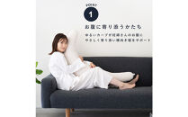 4251-8888-69■妊婦さんのための洗える抱き枕  レギュラーサイズ スターレットシルバー（授乳クッションにもなる三日月形の抱きまくら）