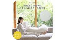 4207-8888-31■妊婦さんのための洗える抱きまくら　エミ　追加のわた付き　レギュラーサイズ　スターレットシルバー