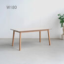 トープ&nbsp;ダイニングテーブル&nbsp;180×80&nbsp;GENE&nbsp;オーク無垢&nbsp;傷に強い&nbsp;オフトープ&nbsp;辻製作所&nbsp;大川市