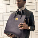 【濃紺】リュック兼トートバッグ&nbsp;高級&nbsp;完全ハンドメイド&nbsp;KABUTO_V30&nbsp;TAIZAN