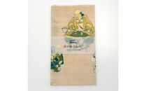 オリジナル【手ぬぐい】掛軸「徳川十六神将図」デザイン／名古屋刀剣博物館