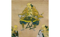 オリジナル【手ぬぐい】掛軸「徳川十六神将図」デザイン／名古屋刀剣博物館