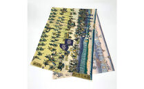 オリジナル【手ぬぐい】浮世絵：歌川芳虎 作「武者行烈之図」デザイン／名古屋刀剣博物館