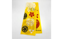 オリジナル【手ぬぐい】「戦国武将の家紋」デザイン／名古屋刀剣博物館