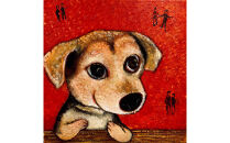 アーティストが描く愛しいペットのポートレート　SSM号