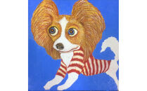 アーティストが描く愛しいペットのポートレート　SSM号