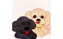 アーティストが描く愛しいペットのポートレート　SSM号