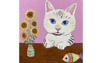 アーティストが描く愛しいペットのポートレート ドローイング