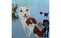 アーティストが描く愛しいペットのポートレート　S30号