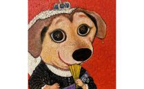 アーティストが描く愛しいペットのポートレート　S30号