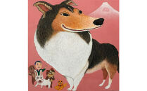 アーティストが描く愛しいペットのポートレート　S30号