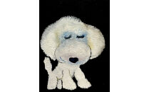 アーティストが描く愛しいペットのポートレート　F30号