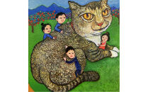 アーティストが描く愛しいペットのポートレート　S６号