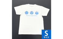 オリジナル【三英傑家紋Tシャツ】Ｓサイズ（ホワイト）／名古屋刀剣博物館