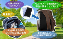 クロッツ&nbsp;バッグ&nbsp;簡易防水リュック&nbsp;12L&nbsp;/&nbsp;ブラック_2532R-3