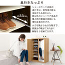 【完成品でお届け】ミラー付きシューズラック&nbsp;ロータイプ&nbsp;幅60cm（ホワイト）シューズボックス&nbsp;ミラー付き&nbsp;ロータイプ&nbsp;日本製&nbsp;国産&nbsp;シューズラック&nbsp;大容量&nbsp;ミラー&nbsp;姿見&nbsp;鏡&nbsp;靴&nbsp;収納&nbsp;靴箱&nbsp;シューズ&nbsp;ブーツ&nbsp;玄関収納&nbsp;木製&nbsp;北欧&nbsp;おしゃれ&nbsp;SKANBM160030-0-WH