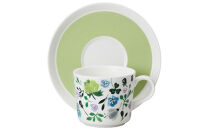 ナルミ&nbsp;アンナエミリア&nbsp;兼用カップ＆ソーサー(クローバーガーデン)&nbsp;220cc&nbsp;51854-23117P