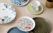 ナルミ&nbsp;アンナエミリア&nbsp;兼用カップ＆ソーサー(クローバーガーデン)&nbsp;220cc&nbsp;51854-23117P