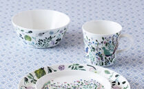 ナルミ アンナエミリア ボウル(クローバーガーデン) 14cm 51854-3555P