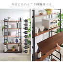 オープンラック&nbsp;幅90cm&nbsp;5段&nbsp;スチールラック&nbsp;AVD1056085