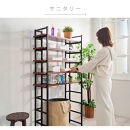 オープンラック&nbsp;幅90cm&nbsp;5段&nbsp;スチールラック&nbsp;AVD1056085