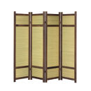 焼桐&nbsp;スクリーン4連&nbsp;パーテーション&nbsp;幅40×4&nbsp;幅160&nbsp;AKU1056459