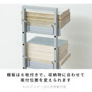 ブックタワーシェルフ（ブラック）&nbsp;ブックスタンド&nbsp;本棚&nbsp;AKU105645502